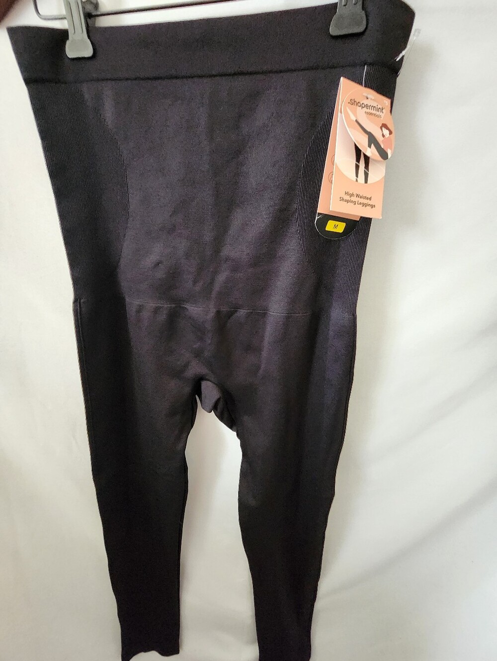 Shapermint Black Leggings. Size Medium